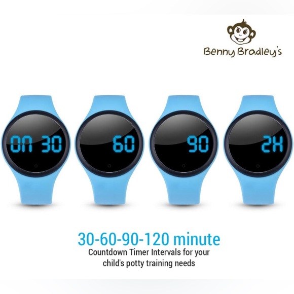 Water Resistant Musical Vibration Interval Reminder Potty Training Watch for Kid - Picture 10 of 13